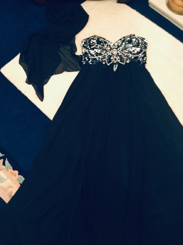 Vintage illusion navy - vintage,