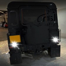 2Pcs White Reverse Light LED CANBUS 1156 382 P21W BA15s Fits For Defender Pickup