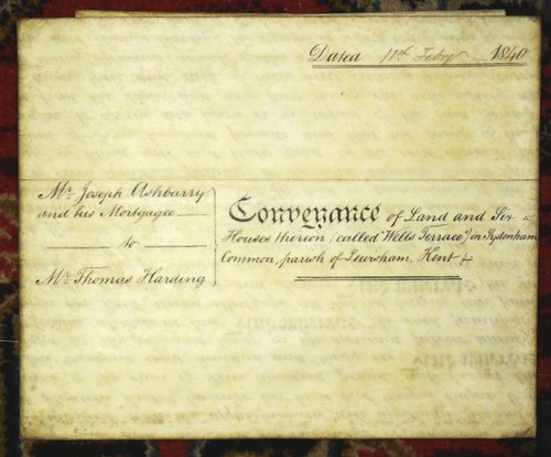 Mortgage document 1840 - mortgage,