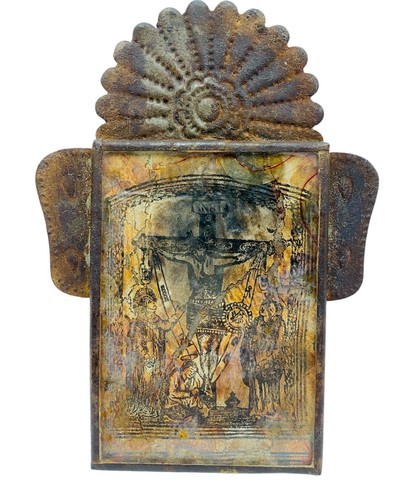 Primitive antique mexican old - primitive,