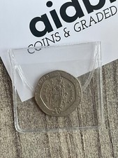 20p 1988 Gibraltar Our Lady of Europa 20 Pence Piece Circulated Coin Collectable