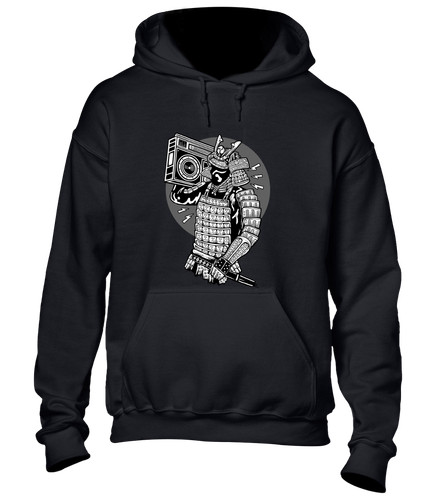 Samurai boombox hoody hoodie - hoody,