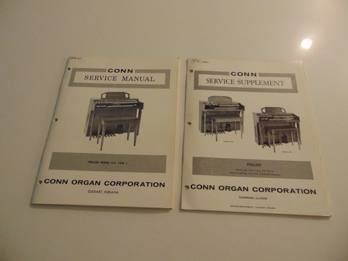 Conn organ prelude - organ, type