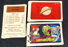 FULL SET OF DC COMICS MONOPOLY DEED AND CHANCE AND COMMUNITY CARDS 2014