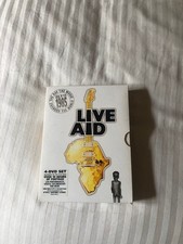 Live Aid DVD Box Set 4-Disc Collection with Booklet