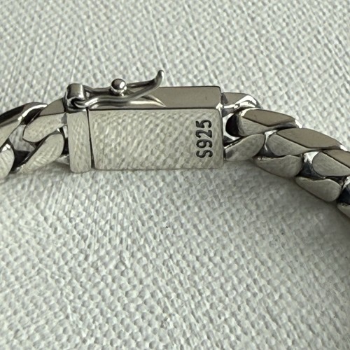 925 sterling silver - 925, curb