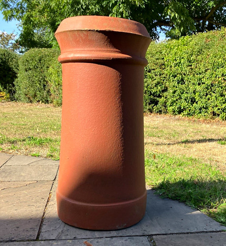 Terracotta chimney pot - terracotta,