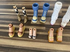 Bratz vintage shoes and boots 6pairs