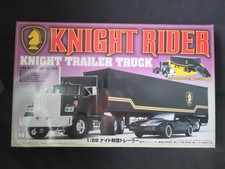 AOSHIMA 1/28 Knight Rider Knight Trailer Truck Plastic Model Car Kit