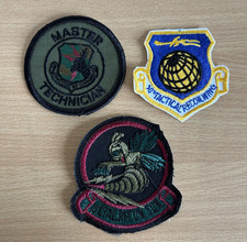USAF Air Force Patches x3