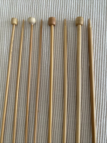 Bamboo knitting needles - bamboo, 4