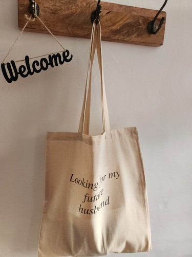 Beige 100 cotton tote bag - beige, 100%