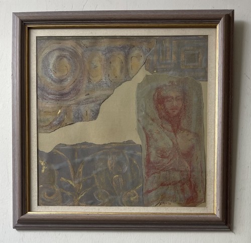Original mixed media abstract - mixed,