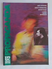U2 PROPAGANDA FAN CLUB MAGAZINE ISSUE NO 1  1986