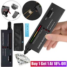 New Diamond Tester Jewelry Selector Gemstone Tool Gems Test LED Audio Checker