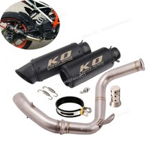 Mid Link Pipe Connect Exhaust Muffler Modified For Duke 125 250 390 RC390 17-20