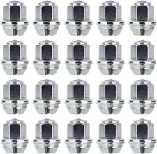 Set of 20 Alloy Wheel Nuts, M12 x 1.5 19mm Hex Suitable for Ford Cars (1678260)