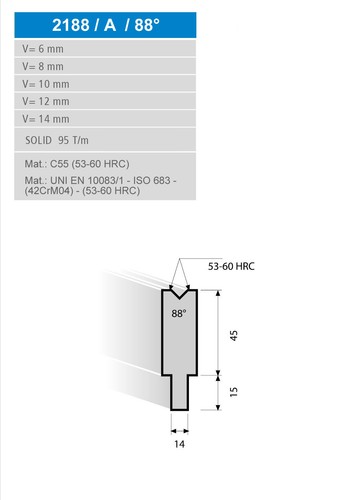 New euram 2188 press - euram, 2188/88°