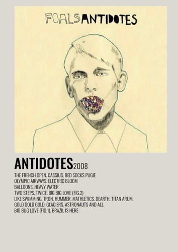 Foals antidotes album - foals, a4