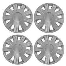 4 x NEX Wheel Trims Hub Caps 14" Covers fits Citroen C1 C2 C3 C4 Saxo