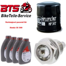 Set 4L oil, filter, drain plug