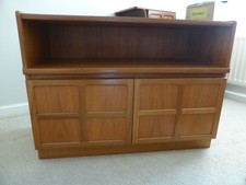 Nathan Teak Cabinet square pattern.