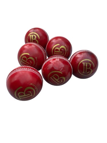 Premium red leather cricket - leather,