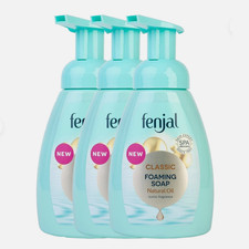 Fenjal Classic Foam Soap 3 x  250ml