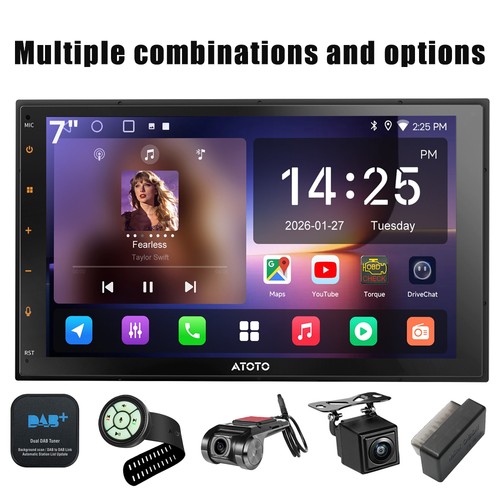 Atoto obdii din android car - android,