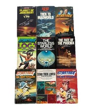 Star Trek Paperback Book Bundle x 9 - Corgi / Bantam Books - Vintage 1970s.