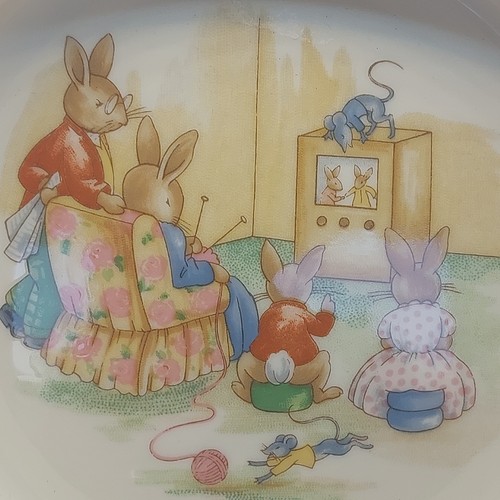 Bunnykins television time - television,