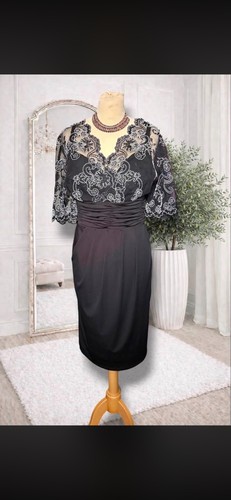 Alexon black dress size - black,