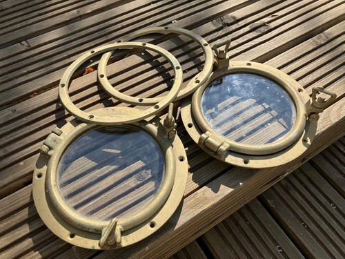 Pair vintage brass - of,