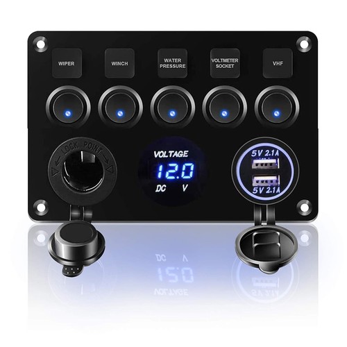 Gang switch panel toggle - 5,