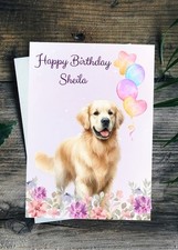 Personalised Golden Retriever