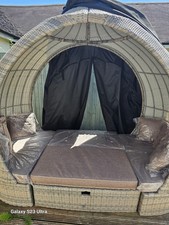 Garden Day Bed Convertible with Curtains!