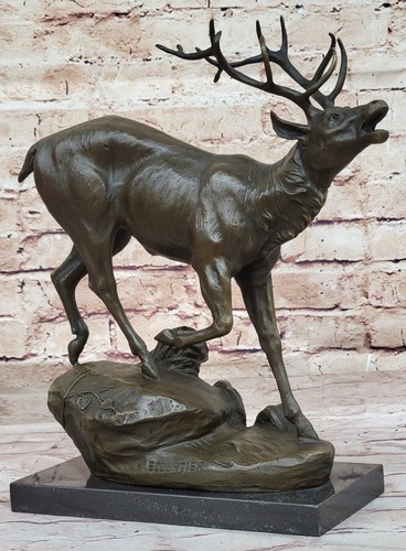 Signed original male elk - original,