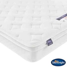 Silentnight Miracoil Memory Foam Cushion Top Mattress Medium/Firm - King Size