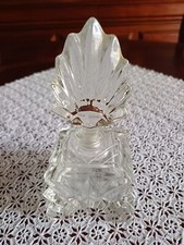 Very Old Ribbed Clear Glass