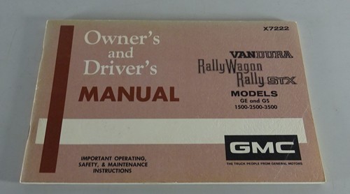 Owner manual handbook - manual,