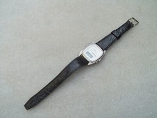 Vintage New Old Stock Microma Dual Time Wristwatch For Repair