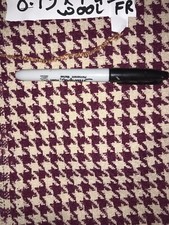 0.73mx1.43m wide of wool, fire