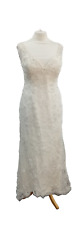 SOPHIA TOLLI UK14  Stunning ivory with embroidery  sequins gems beads size