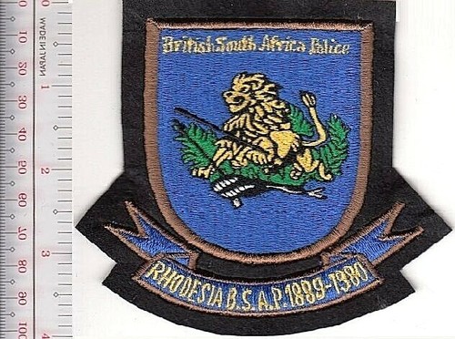 Police rhodesia british south - rhodesia,