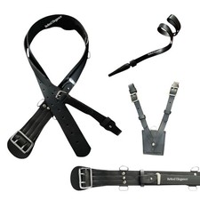 Sam Browne Belt BLACK LEATHER