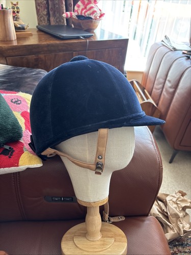 Navy velvet charles owen - navy,