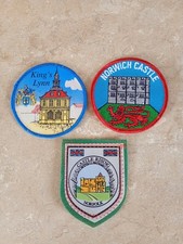 3 Vintage Patches Or Badges Sow Ons Of NORFOLK Great Condition