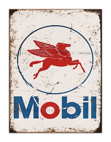 Mobil style metal - metal, garage