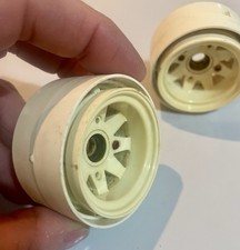 Tamiya Ford Ranger F150  XLT 2nd Gen/ Brat Front Wheels Vgc.