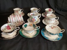 10 X Queens Bone China Tea